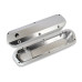 PartzBiz CM: 6843G-Mr. Gasket ฝาครอบวาล์วอะลูมิเนียมประดิษฐ์ - สีเงิน
