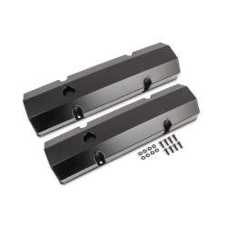 PartzBiz CM 6818BG - Mr. Gasket ฝาครอบวาล์วอะลูมิเนียมประดิษฐ์ - สีดำ PartzBiz CM 6818BG - Mr. Gasket ฝาครอบวาล์วอะลูมิเนียมประดิษฐ์ - สีดำ