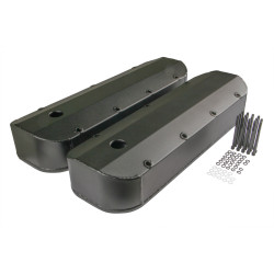 PartzBiz CM 6831BG - Mr. Gasket ฝาครอบวาล์วอะลูมิเนียมประดิษฐ์ - สีดำ PartzBiz CM 6831BG - Mr. Gasket ฝาครอบวาล์วอะลูมิเนียมประดิษฐ์ - สีดำ