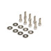 PartzBiz CM: 6817G-Mr. Gasket Fabricated Aluminum Valve Covers - Silver Finish PartzBiz CM: 6817G-Mr. Gasket Fabricated Aluminum Valve Covers - Silver Finish