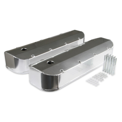 PartzBiz CM: 6822G-Mr. Gasket Fabricated Aluminum Valve Covers with Breather Holes - Long Bolt PartzBiz CM: 6822G-Mr. Gasket Fabricated Aluminum Valve Covers with Breather Holes - Long Bolt