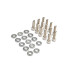 PartzBiz CM: 6830G-Mr. Gasket ฝาครอบวาล์วอะลูมิเนียมประดิษฐ์แบบมีรูระบายอากาศ - กลอนสั้น PartzBiz CM: 6830G-Mr. Gasket ฝาครอบวาล์วอะลูมิเนียมประดิษฐ์แบบมีรูระบายอากาศ - กลอนสั้น