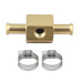 PartzBiz CM: 1564-Mr. Gasket Fuel Block พร้อมเกจวัดแรงดันน้ำมันเชื้อเพลิงเติมของเหลว 0-15 PSI PartzBiz CM: 1564-Mr. Gasket Fuel Block พร้อมเกจวัดแรงดันน้ำมันเชื้อเพลิงเติมของเหลว 0-15 PSI