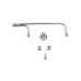 PartzBiz CM: 1559-Mr. Gasket Fuel Line Kit with Gauge & Fittings - Chrome PartzBiz CM: 1559-Mr. Gasket Fuel Line Kit with Gauge & Fittings - Chrome