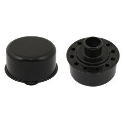 PartzBiz CM 9810BP - Mr. Gasket Push-On Breather - Flat Black PartzBiz CM 9810BP - Mr. Gasket Push-On Breather - Flat Black