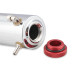 PartzBiz CM: 9135-Mr. Gasket Radiator Fluid Reservoir / Recovery Tank - Polished Aluminum PartzBiz CM: 9135-Mr. Gasket Radiator Fluid Reservoir / Recovery Tank - Polished Aluminum
