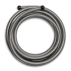 PartzBiz CM 220006 - Mr. Gasket Stainless Steel Braided Hose 6 AN - 20 Feet