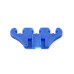 PartzBiz CM: 9881-Mr. Gasket Standard Wire Loom Kit - Chrome / Blue PartzBiz CM: 9881-Mr. Gasket Standard Wire Loom Kit - Chrome / Blue