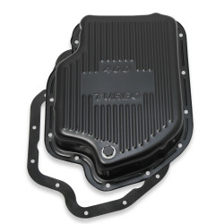 PartzBiz CM 9786BMRG - Mr. Gasket Transmission Oil Pan - Black Steel PartzBiz CM 9786BMRG - Mr. Gasket Transmission Oil Pan - Black Steel