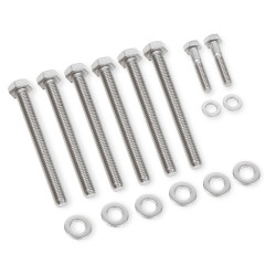 PartzBiz CM 60930G - Mr. Gasket Water Pump Bolt Set - Stainless Steel