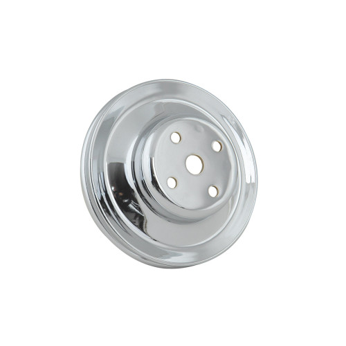 PartzBiz CM: 4967-Mr. Gasket Water Pump Pulley - Chrome - Double Groove PartzBiz CM: 4967-Mr. Gasket Water Pump Pulley - Chrome - Double Groove