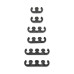 PartzBiz CM: 9728-Mr. Gasket Wire Separators - Plastic - 7 mm / 8 mm - Black PartzBiz CM: 9728-Mr. Gasket Wire Separators - Plastic - 7 mm / 8 mm - Black