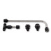 PartzBiz CM: 34-600BKQFT-Dual Feed Fuel Line #6AN (Black)
