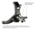PartzBiz CM: RK400-10-REKUDO JL8 Front Calipers - Black PartzBiz CM: RK400-10-REKUDO JL8 Front Calipers - Black