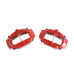 PartzBiz CM: RK400-13-REKUDO JL8 Rear Calipers - Red PartzBiz CM: RK400-13-REKUDO JL8 Rear Calipers - Red