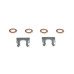 PartzBiz CM: RK402-1-REKUDO JL8 Replacment Front Brake Hoses PartzBiz CM: RK402-1-REKUDO JL8 Replacment Front Brake Hoses