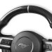PartzBiz CM: RK950-05-REKUDO Steering Wheel - Carbon Fiber with Leather Grips PartzBiz CM: RK950-05-REKUDO Steering Wheel - Carbon Fiber with Leather Grips