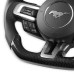 PartzBiz CM: RK950-05-REKUDO Steering Wheel - Carbon Fiber with Leather Grips PartzBiz CM: RK950-05-REKUDO Steering Wheel - Carbon Fiber with Leather Grips
