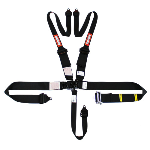 PartzBiz CM: 815005RQP-RaceQuip 5 Point Harness - Small Buckle Ratcheting Latch & Link - HNR shoulders PartzBiz CM: 815005RQP-RaceQuip 5 Point Harness - Small Buckle Ratcheting Latch & Link - HNR shoulders