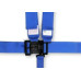 PartzBiz CM: 711021RQP-RaceQuip Latch & Link 5 Point Harness Set PartzBiz CM: 711021RQP-RaceQuip Latch & Link 5 Point Harness Set