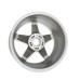 PartzBiz CM: TTR29-896150-C-Rocket Racing Wheels - แฟลร์ - ไทเทเนียม/กลึงขึ้นรูป
