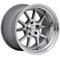 PartzBiz CM TTR19-826555 - Rocket Racing Wheels TTR19 Attack - ไทเทเนียม/กลึงแล้ว