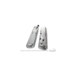 PartzBiz CM C5ZZ-6A582-C-D - Scott Drake 1964-67 Small Block Ford Chrome Valve Covers Hi-Po Style PartzBiz CM C5ZZ-6A582-C-D - Scott Drake 1964-67 Small Block Ford Chrome Valve Covers Hi-Po Style