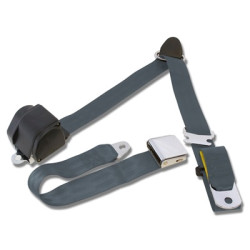 PartzBiz CM SB-3P-BL - Scott Drake 1964.5-73 Mustang 3-Point Seat Belt-Blue PartzBiz CM SB-3P-BL - Scott Drake 1964.5-73 Mustang 3-Point Seat Belt-Blue