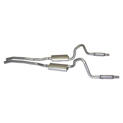 PartzBiz CM C5ZZ-5257-WRS - Scott Drake 1965-66 Mustang Exhaust