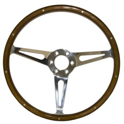 PartzBiz CM S1MS-3600-WG-6 - Scott Drake 1965-73 GT350 Style ของแท้ไม้ & อลูมิเนียม 15 