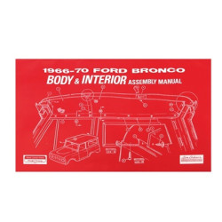 PartzBiz CM AM-149 - Scott Drake 1966-70 BRONCO BODY/INT Manual PartzBiz CM AM-149 - Scott Drake 1966-70 BRONCO BODY/INT Manual