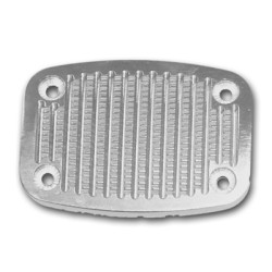 PartzBiz CM C6TZ-2457-ABL - Scott Drake 1966-77 Bronco Billet ฝาครอบแป้นเบรก/คลัตช์แบบแมนนวล