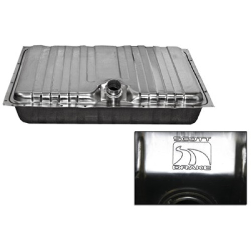 PartzBiz CM: C9ZZ-9002-SS-Scott Drake 1969 Mustang Stainless Steel Fuel Tank with Drain Plug