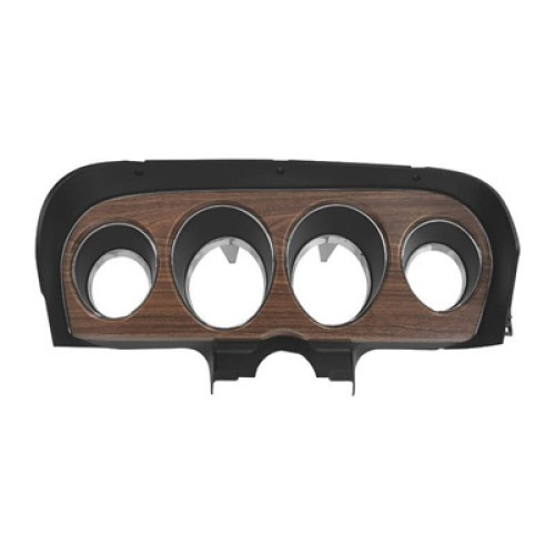 PartzBiz CM: D0ZZ-10838-D-Scott Drake 1970 Deluxe Instrument Bezel, Woodgrain