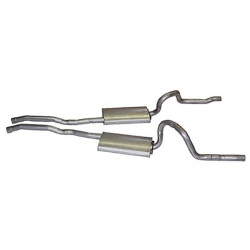 PartzBiz CM D1ZZ-5257-TRK - Scott Drake 1971-73 Mustang Exhaust (Mach1 dual exhaust sys 2.25 PartzBiz CM D1ZZ-5257-TRK - Scott Drake 1971-73 Mustang Exhaust (Mach1 dual exhaust sys 2.25
