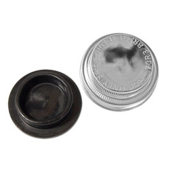 PartzBiz CM C5ZZ-2162-BC - Scott Drake 64-66 Master Cylinder Cap (Drum Brakes, Chrome) PartzBiz CM C5ZZ-2162-BC - Scott Drake 64-66 Master Cylinder Cap (Drum Brakes, Chrome)