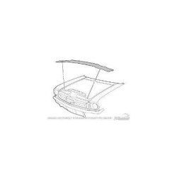 PartzBiz CM C4DZ-16A238-A - Scott Drake 64-70 Radiator Support to Hood Seal PartzBiz CM C4DZ-16A238-A - Scott Drake 64-70 Radiator Support to Hood Seal