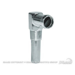 PartzBiz CM C6AZ-18599-S - Scott Drake 64-73 Heater Hose Elbow (Small Block, Silver Zinc) PartzBiz CM C6AZ-18599-S - Scott Drake 64-73 Heater Hose Elbow (Small Block, Silver Zinc)