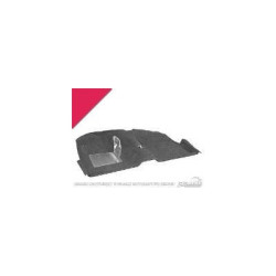PartzBiz CM CAR65-CP-BR - Scott Drake 65-68 Coupe Molded Carpet Kit (Red)