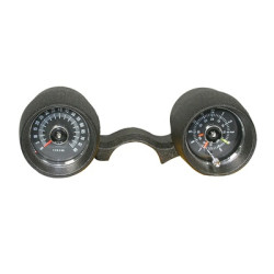 PartzBiz CM C6ZZ-10B960TBK - Scott Drake 66 Rally Pac 6cyl 6000rpm black - Call for availabiltiy.