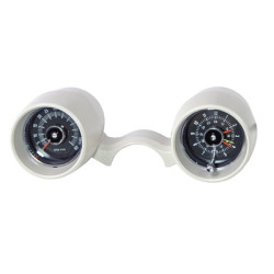 PartzBiz CM C6ZZ-10B960TWT - Scott Drake 66 Rally Pac 6cyl 6000rpm white - Call for availability.