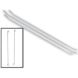 PartzBiz CM C7ZZ-6352101-K - Scott Drake 67-68 Fast Back Headliner Bows, 5 pieces