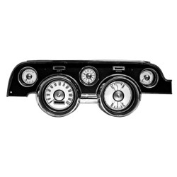 PartzBiz CM C7ZZ-10890-W - Scott Drake 67-68 White Face Gauge Appliques (11 piece)