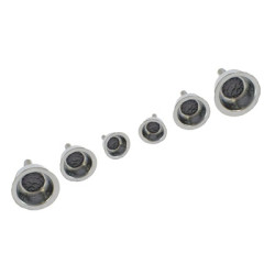 PartzBiz CM C8ZZ-3600-AR - Scott Drake 68-69 Horn Bezel Buttons