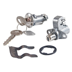 PartzBiz CM C9ZZ-6506072-K - Scott Drake 69-70 Glovebox & Trunk Lock Set