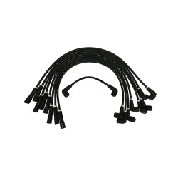 PartzBiz CM C7OZ-12259-BK8 - Scott Drake 8MM Black Spark Plug Wires