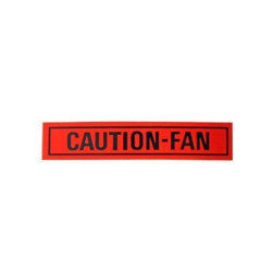 PartzBiz CM DF-31 - Scott Drake Caution Fan Decal PartzBiz CM DF-31 - Scott Drake Caution Fan Decal