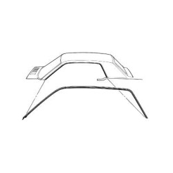 PartzBiz CM C5ZZ-6551222-3C - Scott Drake Coupe Roof Rail Seal PartzBiz CM C5ZZ-6551222-3C - Scott Drake Coupe Roof Rail Seal