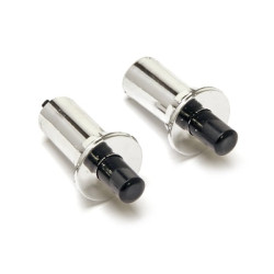 PartzBiz CM C3AZ-13713-ACK - Scott Drake Courtesy Light Switches, Chrome, Pair PartzBiz CM C3AZ-13713-ACK - Scott Drake Courtesy Light Switches, Chrome, Pair