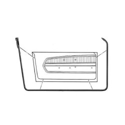 PartzBiz CM C7ZZ-6520530-1A - แถบกันลมประตู Scott Drake PartzBiz CM C7ZZ-6520530-1A - แถบกันลมประตู Scott Drake